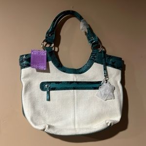 Hot in Hollywood Purse with snake skin